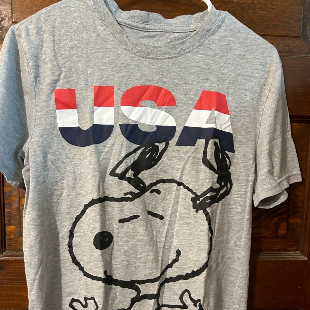 USA Snoopy T Shirt